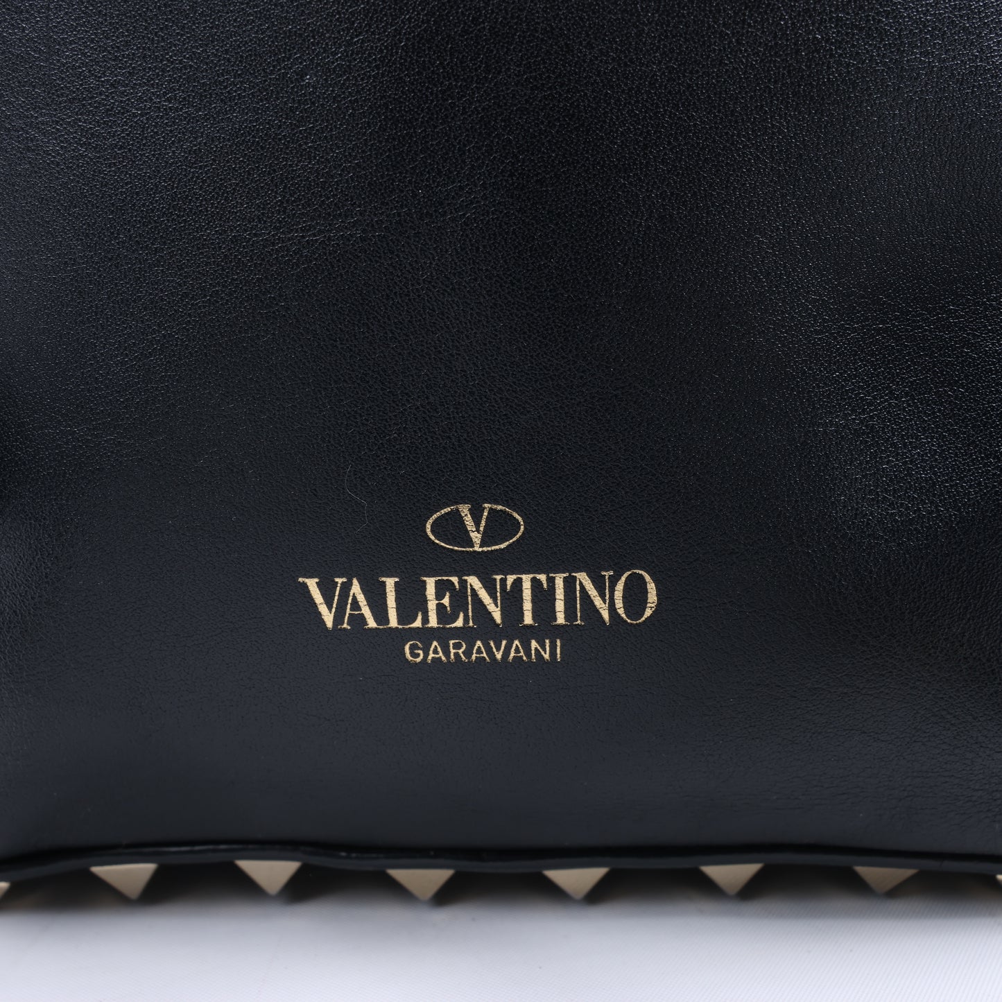 Valentino Garavani – Rockstud – Schwarzer Lederrucksack