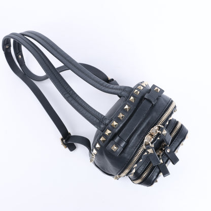 Valentino Garavani – Rockstud – Schwarzer Lederrucksack