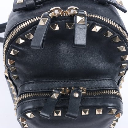 Valentino Garavani – Rockstud – Schwarzer Lederrucksack