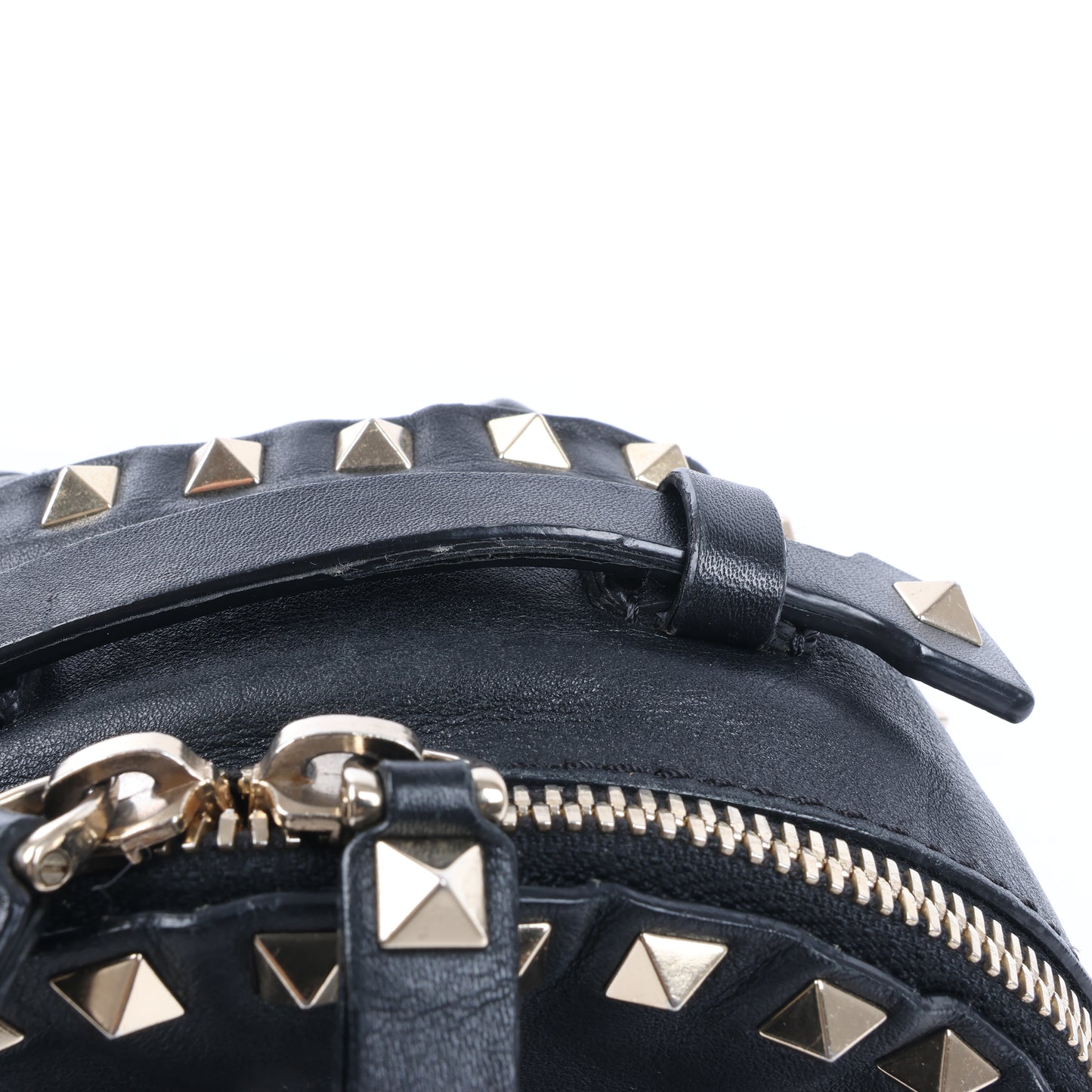Valentino Garavani – Rockstud – Schwarzer Lederrucksack