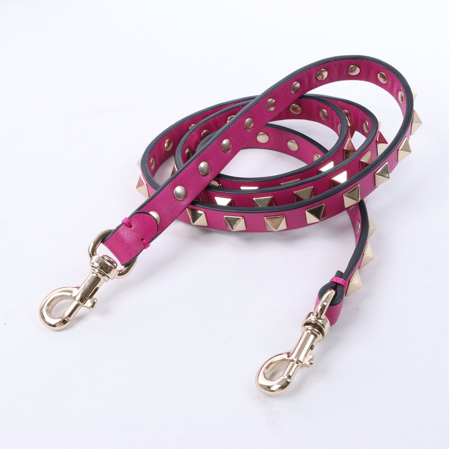 Valentino Garavani – Rockstud – 2-Wege-Handtasche aus rosa Leder