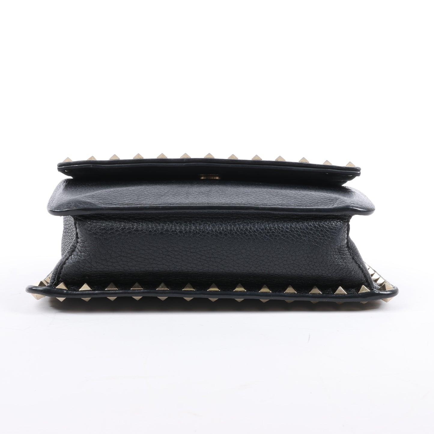 Sac bandoulière en cuir Rockstud Valentino Garavani noir