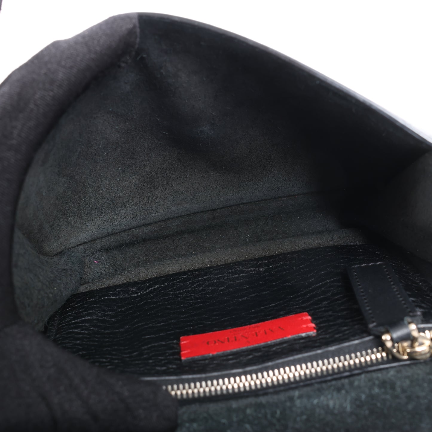 Sac bandoulière en cuir Rockstud Valentino Garavani noir