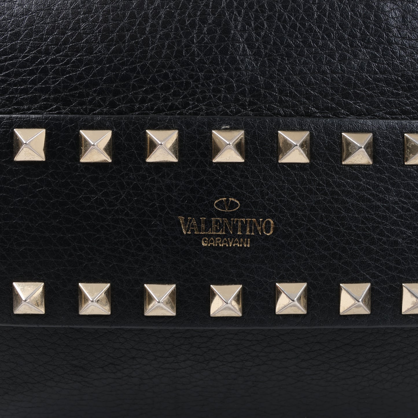Sac bandoulière en cuir Rockstud Valentino Garavani noir