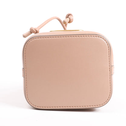 Valentino Garavani Buckets Leather 2Way Shoulder Bag in Powder Pink