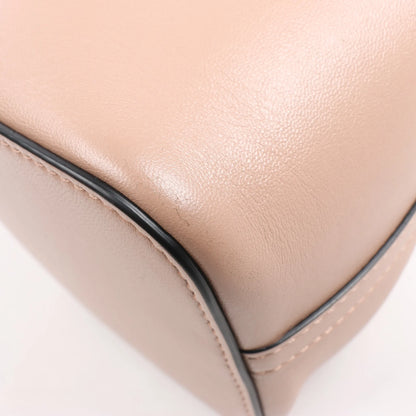 Valentino Garavani Buckets Leather 2Way Shoulder Bag in Powder Pink
