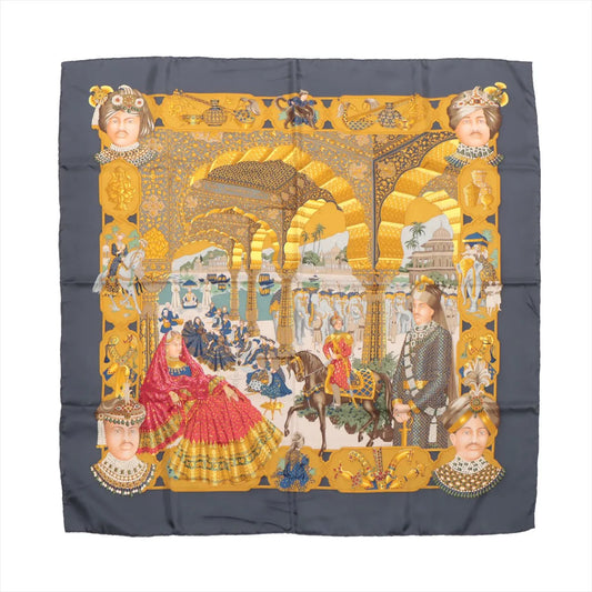 Hermès Carré 90 "Maharajas" Seidenschal